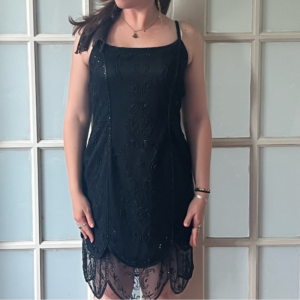 Sue Wong Elegant Black Dress